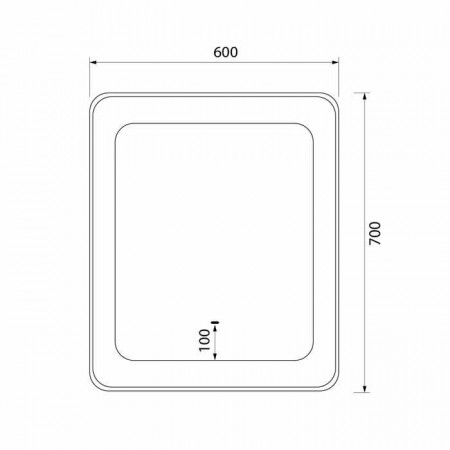 Зеркало IDDIS с подсветкой Esper 60 см (ESP6000i98)