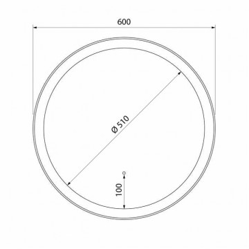 Зеркало IDDIS с подсветкой EsperE 60 см (SP600Ri98)