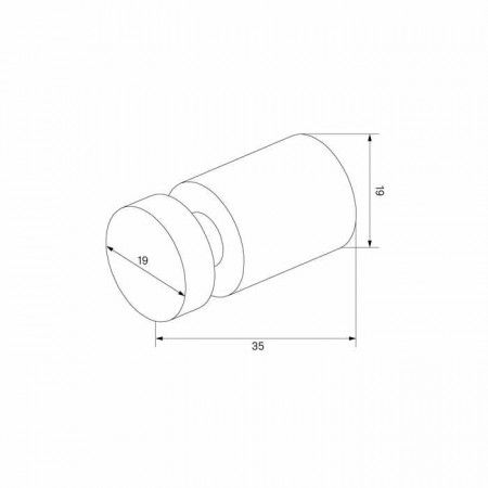 Комплект  одинарных крючков IDDIS Petite, матовое золото (PET2G01i41)