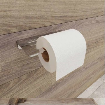 Держатель для туалетной бумаги без крышки сплав металлов IDDIS Slide хром (SLISC00i43)